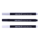 3Pcs 12 Fabric Marker Pens Permanent Black White Grey Colors For DIY T-Shirt