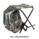 Outdoor Mountaineering Fishing Foldable Carry Stool Chair with Storage Bag A