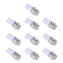 10 Pieces White 8000K T10 1210SMD 168 194 License Plate 10LED Lights White