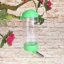Portable Travel Pet Drinking Bottle Automatic Slow Water Dispenser(Green)
