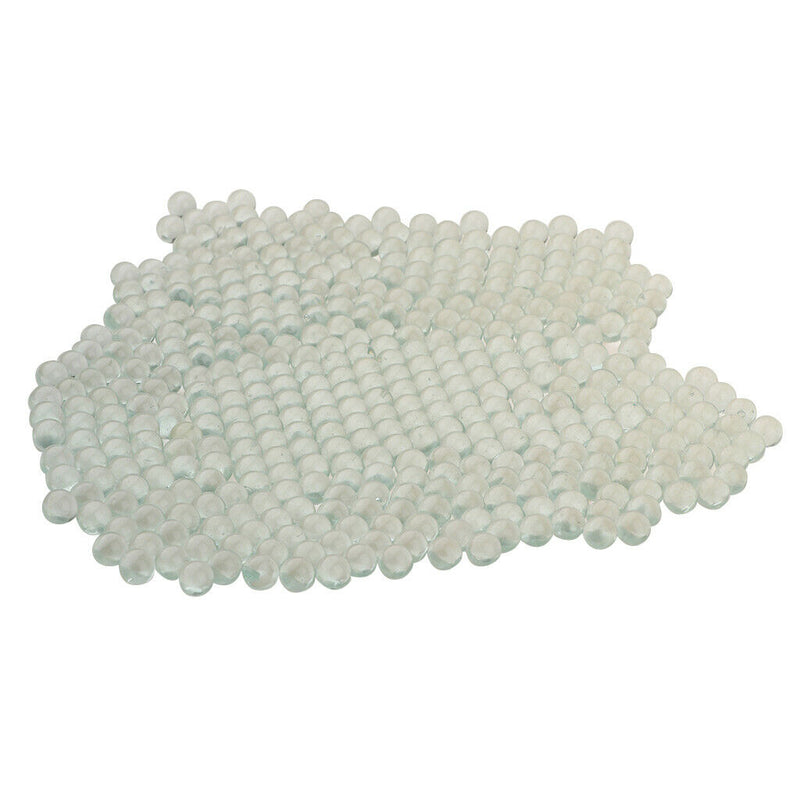 350pcs Translucent Marble Balls 10mm Earring Stones Supplies for Jewelry Making