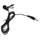 2pcs 3.5mm Jack Computer Clip on The Lapel