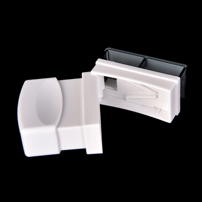 1X Tablet Pill Medicine Crusher Grinder Grind Splitter CutterOrganize Box FT