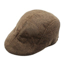 Womens Mens Cap Flat Cabbie Linen Beret Duckbill Golf Driving Travel Caps H H3D7