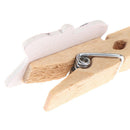 10 pcs/ lot Cute Cheese meow Wooden Paper Clips / Small Craft Photo PegsJC!E
