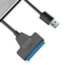 USB 3.0 to SATA III Adapter for 2.5in SDD HDD Hard Drives SATA III to USB 3 B1C2