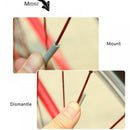 12pcs Night Rim Spoke Cycling Warning Hiking Portable Safety Reflective Tubes
