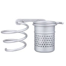 Wall Mounted Hair Dryer Drier Comb Holder Rack Stand Set Storage Organizer