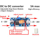 DC-DC step-down 4V-38v to 3.3V 12V 24V 5A converter voltage regulator  â„–[