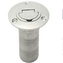 Stainless Steel 316 Boat Deck Gas Filler w/ Keyness Cap for Boats - 50mm 2 inch