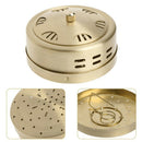 Portable Copper Acupuncture Moxa Box Moxibustion Therapy Moxa Stick Burner  S1O3