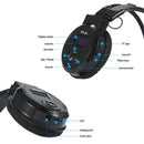 Quelima Brand Foldable Sports Game Wireless Headset Led Fm Radio Foldable H T1E7
