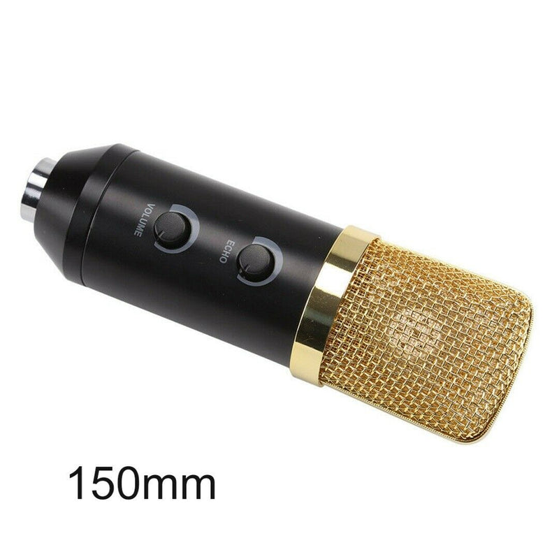 Pro USB Condenser Microphone Studio Sound Recording Mic w/ Stand Tripod