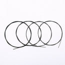 4X U101 ukulele strings nylon ukulele replacement strings nylon black strings&j