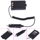 12V Car Charger Battery Eliminator for Baofeng Dual Band Radio UV5R 5RA 5RE