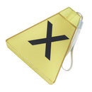 Portable Triangle Water Coffee Tea Bottle Home Outdoor School Car Gym Yellow