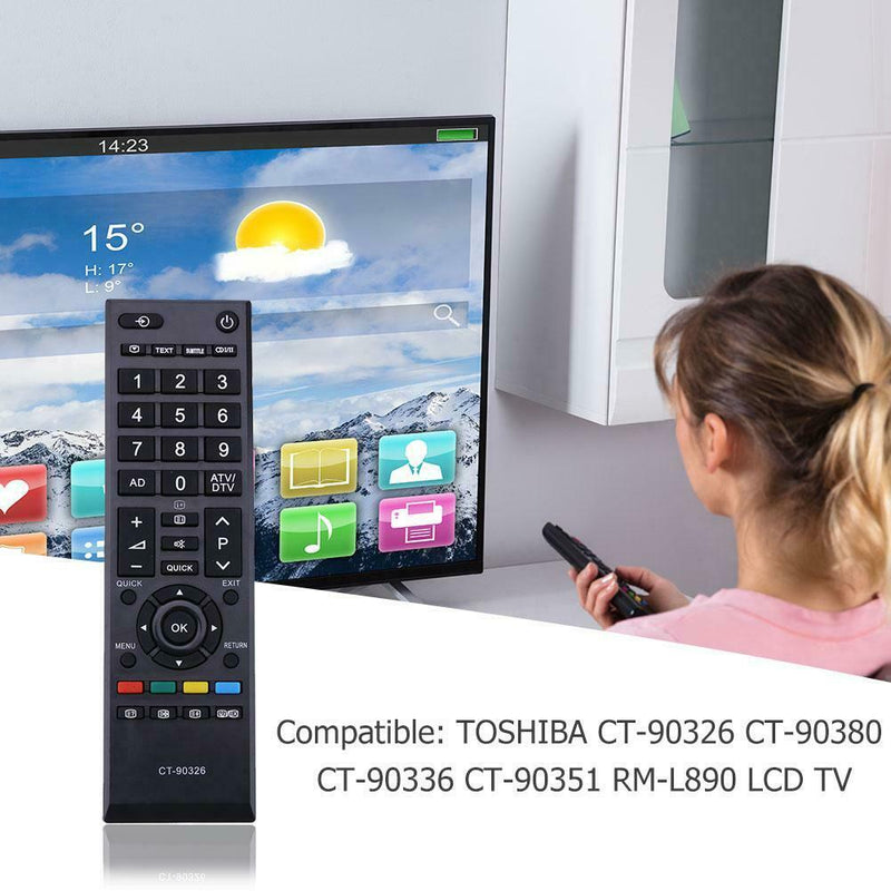 Universal TV Remote Control for Toshiba CT-90326 CT-90380 CT-90336 CT-90351