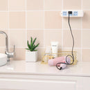 Self-Adhesive Power Strip Holder Fixator-Wall-Mounted Socket Cable Fi ME