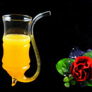 Creative 1Pcs Vampire Wine Glass Cup Mug With Built in Drinking Tube StrawBX