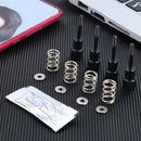 4pcs Aluminum Alloy CPU Water Block Fixing Screws for LGAÃ‚Â 115X (Black) A