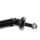 2Pcs Tone Aluminum Car Front Bumper Lip Splitter Tie Rod 20CM 7.9inch Black