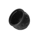Black Rubber Tow Ball Bar Towing Protect Towbar Towball Cap Cover 50mm ZOU