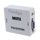 Fasdga VGA to HDMI Converter Adapter
