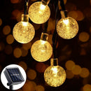 30 Led Ball Led Ring Light Solar Lamp Power Led String Fairy Lights Solar G