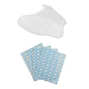 200 Pcs Disposable Plastic Massage / Spa Liners Covers Foot Socks White 35x30cm
