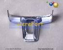 5pcs fit for VW Golf 6 POLO BORA Carbon fiber & chrome Steering Wheel Cover Trim