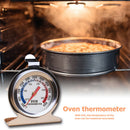 Stainless Steel Dial Oven Kitchen Thermometer Food Meat Cooking Termometer A