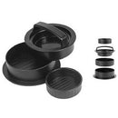 Non Stick 3-In-1 Hamburger Mold Meat Burger Press Mold Beef Hamburger Mo3c