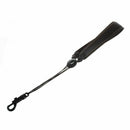 Adjustable Saxophone Strap Leather Nylon Padded Black V7Q9