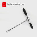 T-Type Ratchet Wrench Multi-Function Wrench Car Key Motorcycle Repair Tool