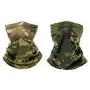 2Pcs Silky Sports Balaclava Soft Dustproof Headscarf Skiing Anti-UV Bandana