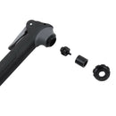 Mountain Bike Bicycle Mini Frame Pump Basketball Volleyball Inflator Black