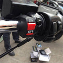 Universal 12V Motorcycle Handlebar Accident Hazard Light Switch On/Off Butto Tw