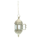 Moroccan Hanging Candle Lanterns Candlestick Decor Home, Wedding, Cafe, White