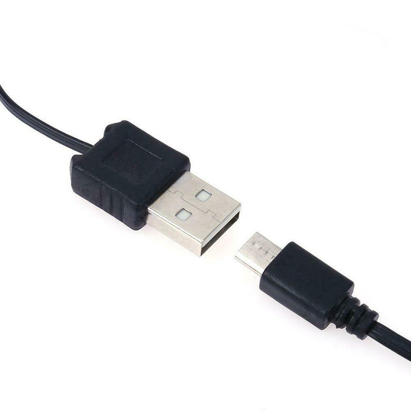 2pcs Retractable Micro USB Data Sync Cord Charging Cable for Android Phones