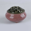 Ceramic Incense Burners Portable Porcelain Censer Buddhism Incense Holder H Y8A4