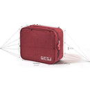 Portable Travel Cosmetic Organizer Women'S Toiletry Bag Makeup Storage Bag