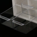 2x Drawer Storage Box Desk Organizer Desktop 9 Lattice Drawer Sorting Grid