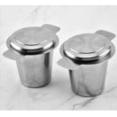 Tea Strainer Mugs Herb Steeping Tea Infuser Filters With Lid Double Handles