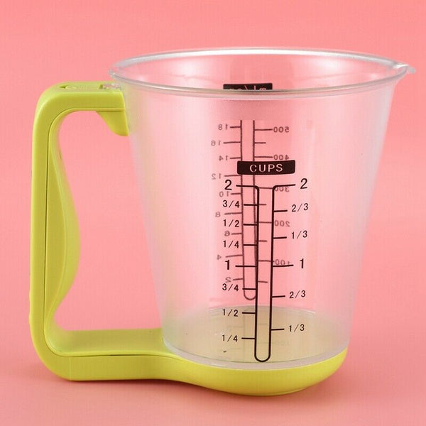 Measuring Cup Kitchen Scales Digital Beaker Libra Electronic Tool Scale Wit F7B7