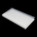 84Pocket Family Photo Album 3.5x2.5" Memo Book Postcard Sleeve White