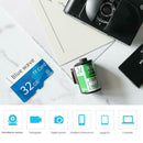 Blue TF for Micro Memory Card Pendrive for Camera 4K Car Recorder (32G) SN9F