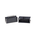 10PCS DC3-10P 2.54mm 2x5 Pin Straight Male Shrouded header IDC Socket LJ