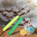 Stainless .Steel Stir Icing Sugar Scriber Needle Baking Fondant Craft Too