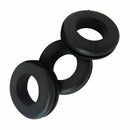 180 Pcs Round Rubber Grommet Assortment Set: Electrical Conductor Gasket Ri