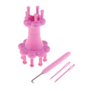 Mini Spool Crochet Loom Knitter Knitting Yarn Wool Rope Hook Knitting Tool